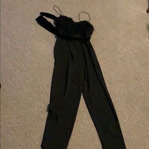 Zara black jumpsuit